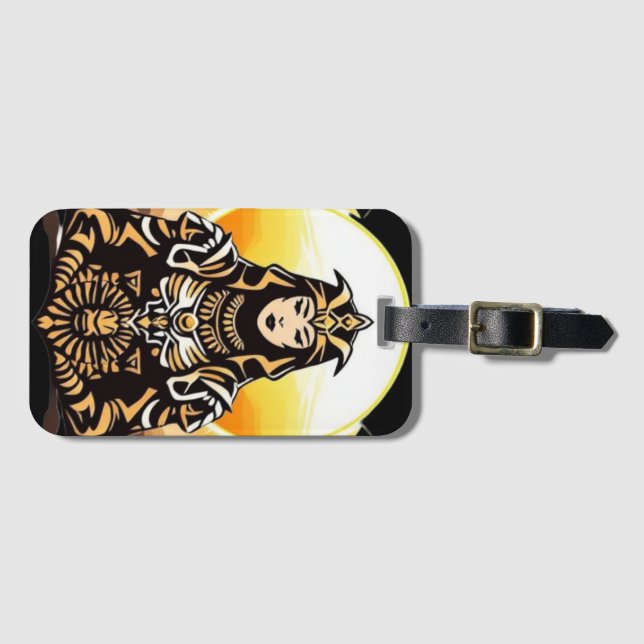 Sun Priestess Gepäckanhänger (Vorderseite (Horizontal))