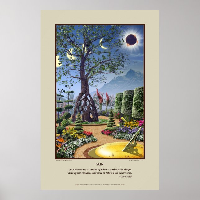 Sun Print Poster (Vorne)