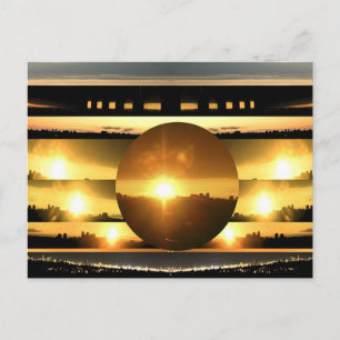 SUN - Quelle lebenswichtiger Energie Postkarte