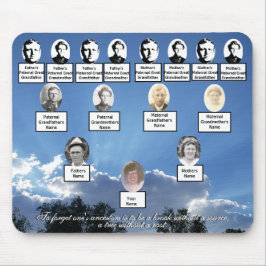 Sun Rays Family Tree Fotos Vorwahl Mousepad