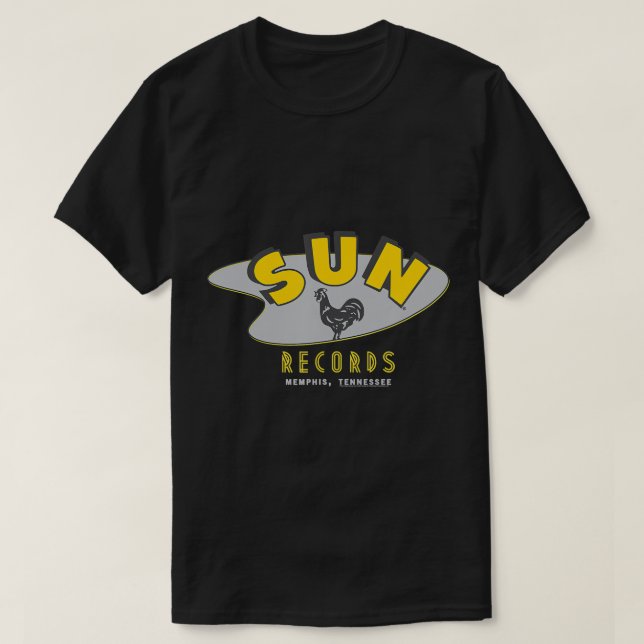 Sun Records Boomerang T-shirt (Design devant)