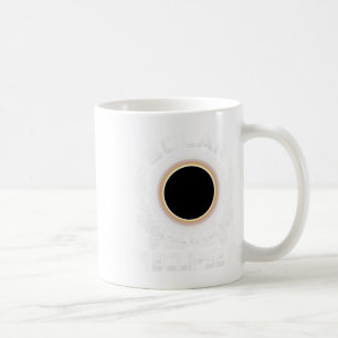 Sun Retro Solar Eclipse 2024 Totality 8. April Män Kaffeetasse