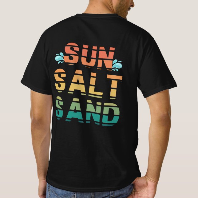  "sun salt sand" t-shirt (Rückseite)