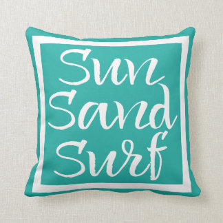 Sun Sand Surf Kissen