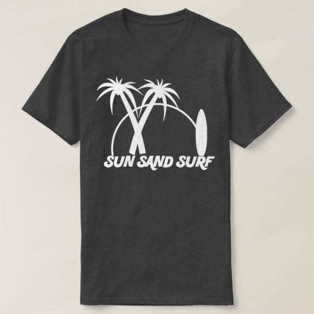 Sun Sand Surf T-Shirt (Design vorne)