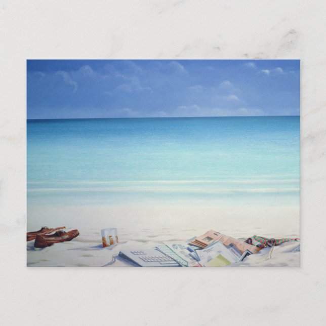 Sun Sand und Geld II Postkarte (Vorderseite)