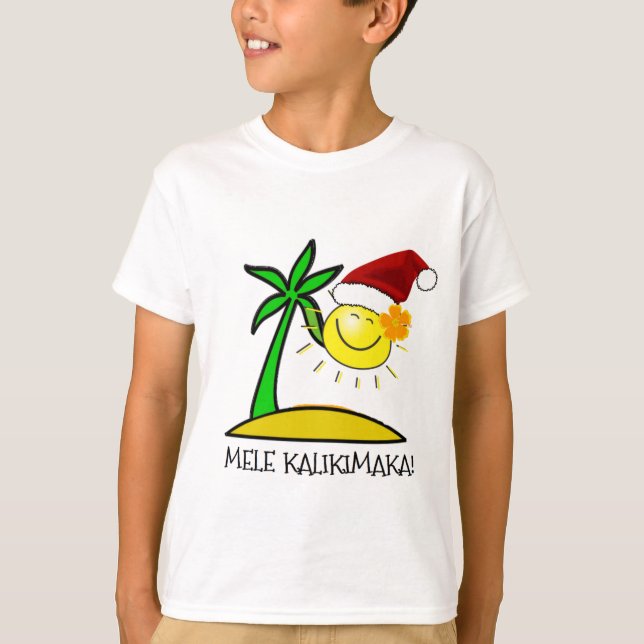 Sun Sankt - Mele Kalikimaka T-Shirt (Vorderseite)