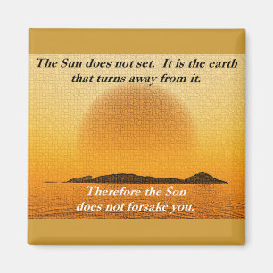 Sun Set-Magnet nie Magnet
