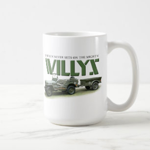Sun Sets nie auf Willys Tasse