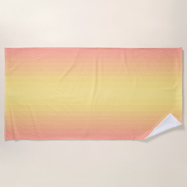 Sun Shimmer Strandtuch (Vorderseite)