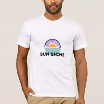 Sun Shine Illustration Typografie