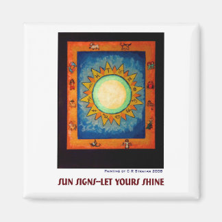 Sun Signs - Lass Dein Shine Magnet