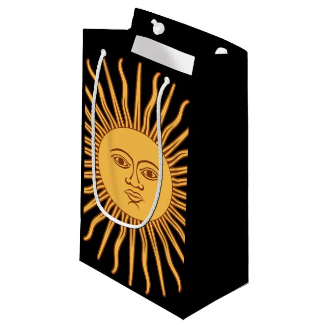 Sun Small Geschenktasche Kleine Geschenktüte (Vorderseite Schrägansicht)