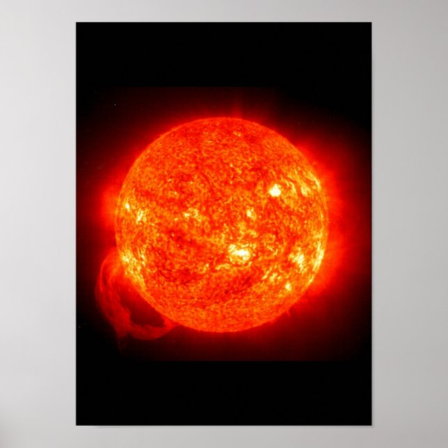Sun Space Image Poster (Vorne)