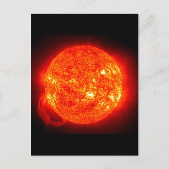 Sun Space Image Postkarte (Vorderseite)