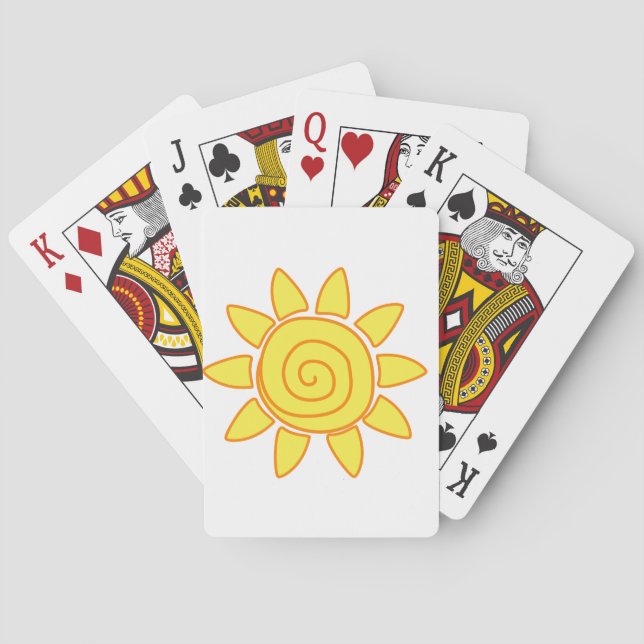 Sun Spielkarten (Rückseite)
