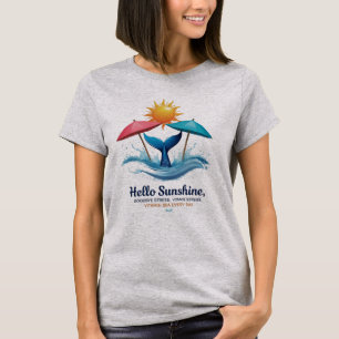 Sun, Splash & Vitamin Sea" T - Shirt der Frauen