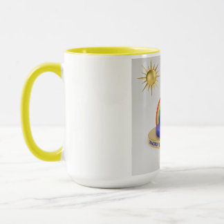 Sun Splashed Rainbow Mug Tasse