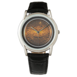 Sun Stone Mexica Civilization Armbanduhr