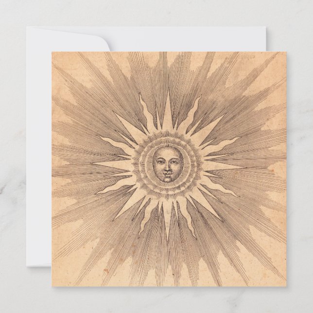 Sun strahlt Vintage | (Rückseite)