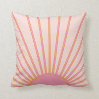 Sun Sunrise Pink Abstrakt Retro Sunshine