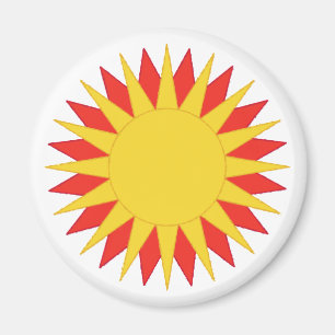 Sun-Symbol Magnet