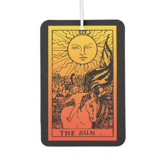 Sun Tarot Gradient Air Freshener Autolufterfrischer