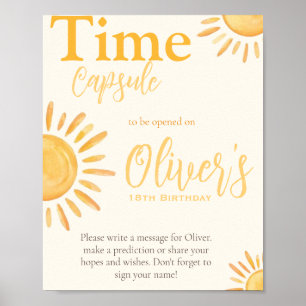 Sun Time Kapsel Poster