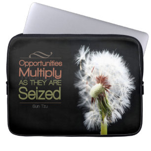Sun Tzu Inspiration Zitat Laptop Sleeve