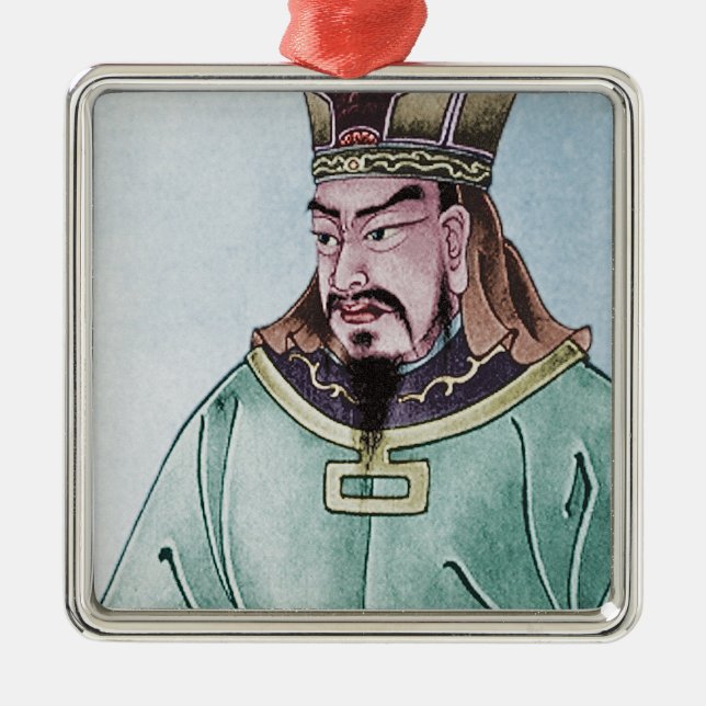 Sun Tzu Ornament Aus Metall (Vorne)