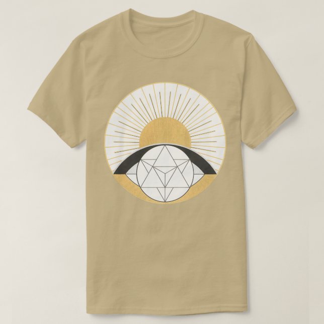 Sun und Merkabah T-Shirt (Design vorne)