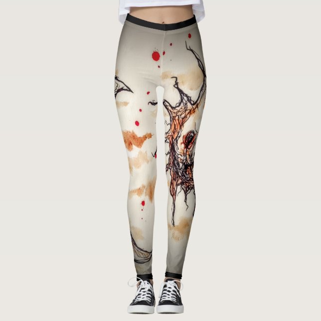 Sun- und Moon-Leggings Leggings (Vorderseite)