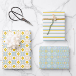 Sun und Sea Series 5 Set von Wrapping Paper Geschenkpapier Set