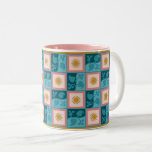 Sun und Shade Zwei-Tone-Kaffee-Tasse Zweifarbige Tasse