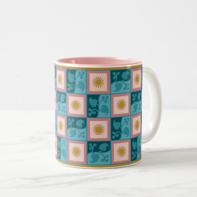 Sun und Shade Zwei-Tone-Kaffee-Tasse Zweifarbige Tasse (VorderseiteRechts)