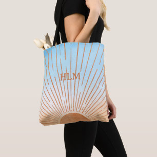 Sun und Sky Personalisiert Tote Bag Tasche
