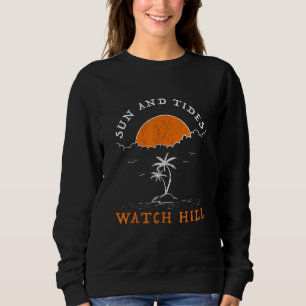 Sun und Tides beobachten Hill Summer Rhode Island Sweatshirt