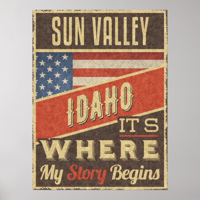 Sun Valley Idaho Poster (Vorne)