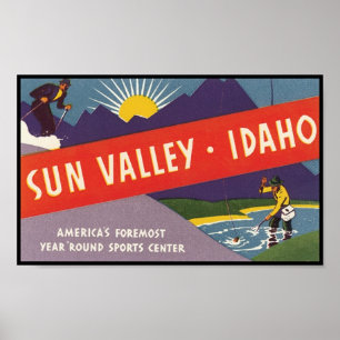 Sun Valley Idaho Poster