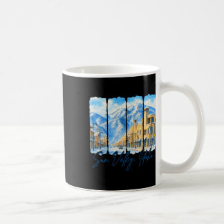 Sun Valley Idaho Reisender Pinselstrich Sun Valley Kaffeetasse