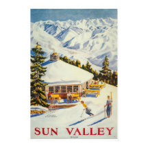 Sun Valley, Idaho, Ski Poster