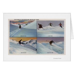 Sun Valley, identification - ski