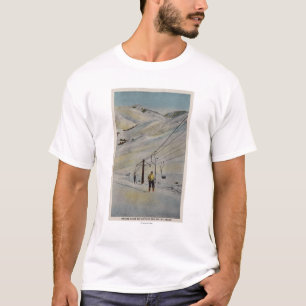 Sun Valley, IDMountain Szene, Skilifte herein T-Shirt