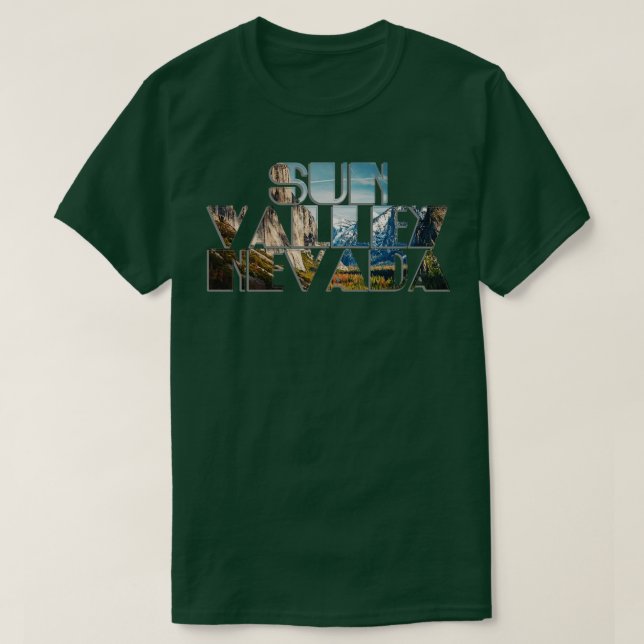 Sun Valley Nevada T-Shirt (Design vorne)