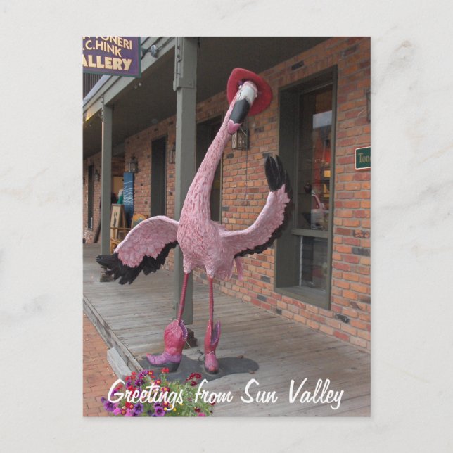 Sun Valley Postkarte (Vorderseite)