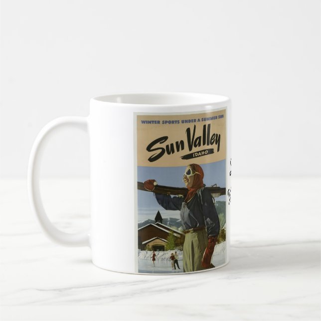 Sun Valley Ski Kaffeetasse (Links)