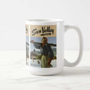 Sun Valley USA Vintage-Reisebecher Kaffeetasse