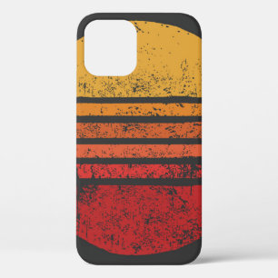 SUN Vintag Grunge Circle Illustrations vintage, ci Case-Mate iPhone Hülle