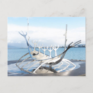 Sun Voyager, Reykjavik, Island Postkarte