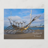 Sun Voyager, Reykjavik, Islande, carte postale